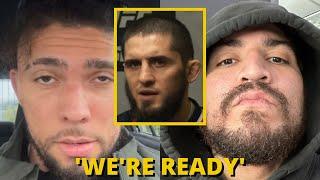 Johnny Walker & Dillon Danis back Conor McGregor after Islam calls for street fight