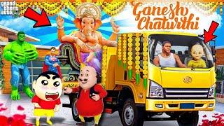 Franklin & Shinchan Buying a new Vinayagar Chaturthi Gifts in GTA 5 ! (GTA 5 Mods) TAMIL