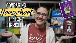 3 LITERATURE BASED HISTORIES! || Homeschool History Curriculum Comparison