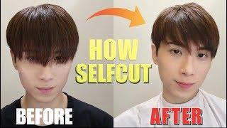 How To cut The Top With Twoblock cut | ISSAC YIU