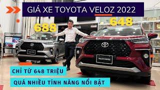 Toyota Veloz 2022 Ra Mắt Trang Bị Nhiều Tính Năng Cao Cấp | Giá Toyota Veloz 2022 Chỉ Từ 648 Triệu