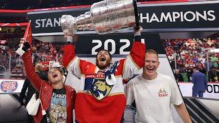 Tkachuk family celebrates a Stanley Cup, finally ️