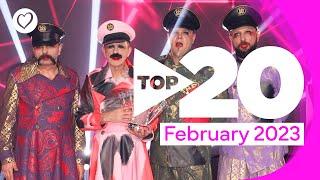 Eurovision Top 20 Most Watched: February 2023