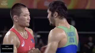 Узбекистан vs Монголия (скандал на чемпионате по вольной борьбе)