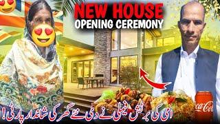 Opening Ceremony Of New House  Uk Walu Nay Di Big Party || Family Vlog