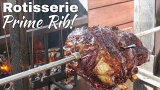 The Secret To Perfect Prime Rib Roast! | Buttermilk Rotisserie Prime Rib!