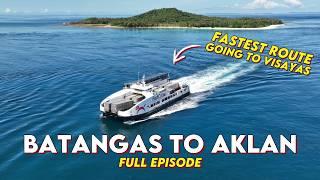 The Fastest Route Going to Visayas via Mindoro & Panay Island