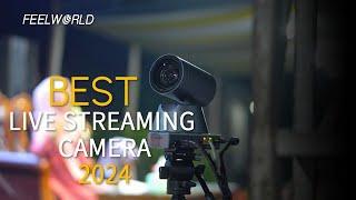 Best Live Streaming Camera 2024 - FEELWORLD 4K12X PTZ Camera