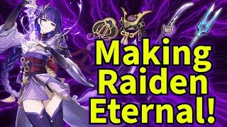 RAIDEN GUIDE with Best Tips and Weapon and Artifact Build! | Genshin Impact 5.1