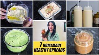 7 Homemade Healthy Spreads | Healthy Mayo & Nutella Recipes | Shape Up Your Life