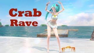 [MMD]  Miku Crab Rave -【2K/60fps】