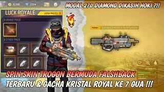 ANJAI ADA SKIN TROGON BARU!!! SPIN TROGON BERMUDA FLASHBACK MODAL 270DM & SPIN KRISTAL ROYAL KE #7