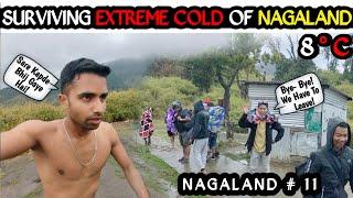 SURVIVING ON 8°C  WITHOUT CLOTHES FROZEN MY BODY  | WORST EXPERIENCE IN DZUKOU VALLEY OF NAGALAND