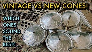 Vintage vs New Resonator Cones. Is There a Difference? Hear Them Here!