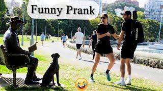 Moving Statue Prank - Lots of Fun and Laugh | Funny Reactions