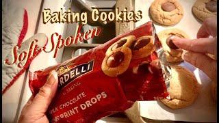 ASMR Baking cookies (Soft spoken) Homey sounds of measuring, stirring and crinkling bags.