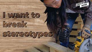 Being a Girl Construction Worker in Korea l Why this father and daughter became carpenters