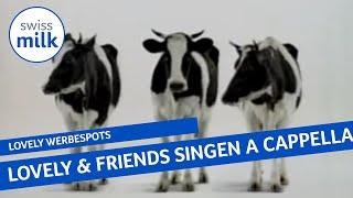 Kuh Lovely und Freundinnen singen a cappella | Werbespot | Swissmilk (2003)