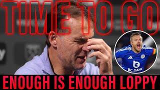 Julen Lopetegui Must Go! West Ham Collapse in 3-1 Loss to Leicester | Van Nistelrooy's Dream Sta