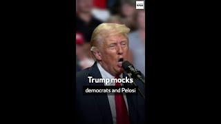 Trump Holds First Rally Since Assassination Attempt, Mocks Democrats and Pelosi