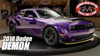 2018 Dodge Challenger SRT Demon For Sale Vanguard Motor Sales #2560