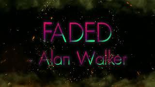 Alan Walker - Faded (Lyrics Video) | Neon Aesthetic & Trending Hit