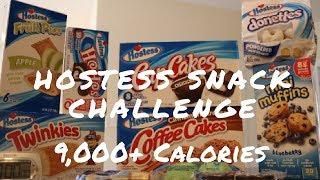 Hostess Snack Challenge | Girl Vs  Food (9,000+ Calories)