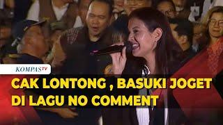 Momen Menteri Basuki-Cak Lontong,  Erick Thohir Joget saat Lagu "No Comment" Terlantun di IKN