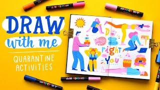 DRAW WITH ME • Quarantine Activities