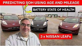 Predicting EV Battery State of Health Using Age and Mileage 30kWh chemistry