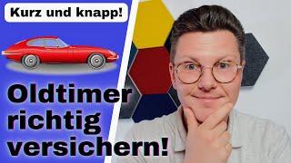 Oldtimer richtig versichern! | Warum Du keine normale Kfz Versicherung nehmen solltest! | Topschutz