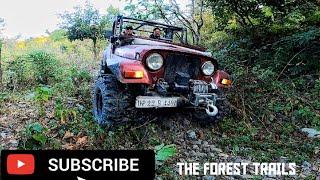 "HULK" offroad  on jungle trails#thar#jeep#offfroad