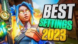 Best VALORANT Settings for 2023! (for FPS & Quality)