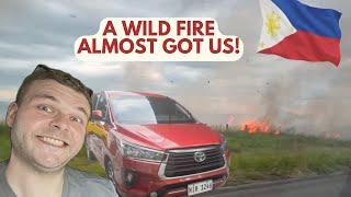 FIRE GOT BAD! Drive from Manila to Baguio | Philippines 