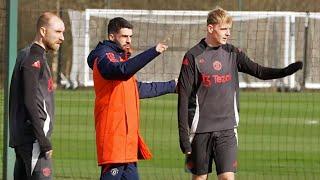 Collyer RETURNS! Maguire and Ugarte OUT | Man Utd train ahead of Real Sociedad in the Europa League