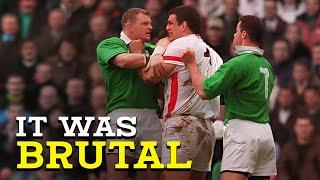 Rugby's Most Violent Match of ALL TIME | Ireland vs England 1997