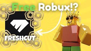 New Way To Get FREE Robux!? (freshcut)