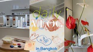  Bangkok Vlog | 개 많이 본 날 feat. 미술치료 | Baan Somtum | A KEEN HOUSE | ve/la at Mediums Sukhumvit 42