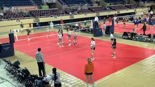 Hurricane Volleyball Club 15 National vs. U2VC 15 United Set 2 of 2 Shamrock Tournament