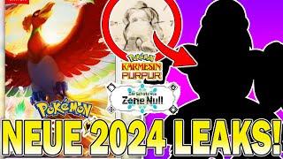 NEUE LEAKS! 2. GEN 9 MYTHICAL GELEAKT?! NEUES JOHTO SPIEL 2024 HINWEISE & MEHR! Karmesin Purpur DLC