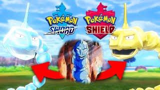 Crystal Onix in Pokemon Sword and Shield