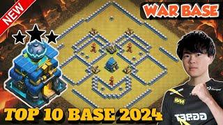 TOP 10 BEST TH12 WAR BASE + REPLAY || TH12 WAR BASE WITH LINK || TH12 BEST FOR WARBASE AND CWL 2024