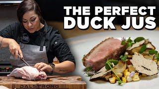 How To MAKE The PERFECT DUCK JUS | CHEF ERICA KARBELNIK