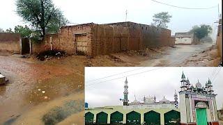 Pure Mud Houses in Punjab Village | Rain In Punjab Pakistan | Visit Pakistan