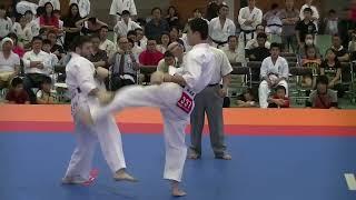 Kyokushin Shinken Shobu Kumite - Artur Ezekian vs Susumu Kikuchi