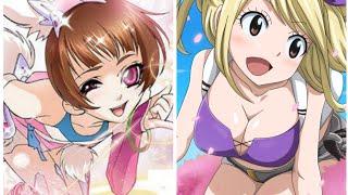 fairy tail vs soul land | epic transform | hot lucy