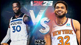 KAT to the Knicks, Randle to the Wolves: A 2K25 Simulation