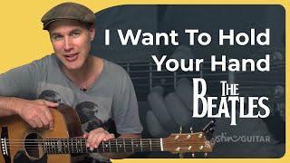 How to play I Want To Hold Your Hand by The Beatles on guitar