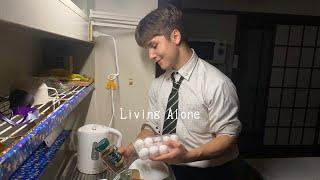 Living Alone in Japan, a day of life | After school shopping, cooking, cozy