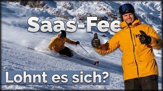 Skiurlaub in Saas-Fee/Saastal im Test: Skifahren und Gletschertour auf 3600 hm